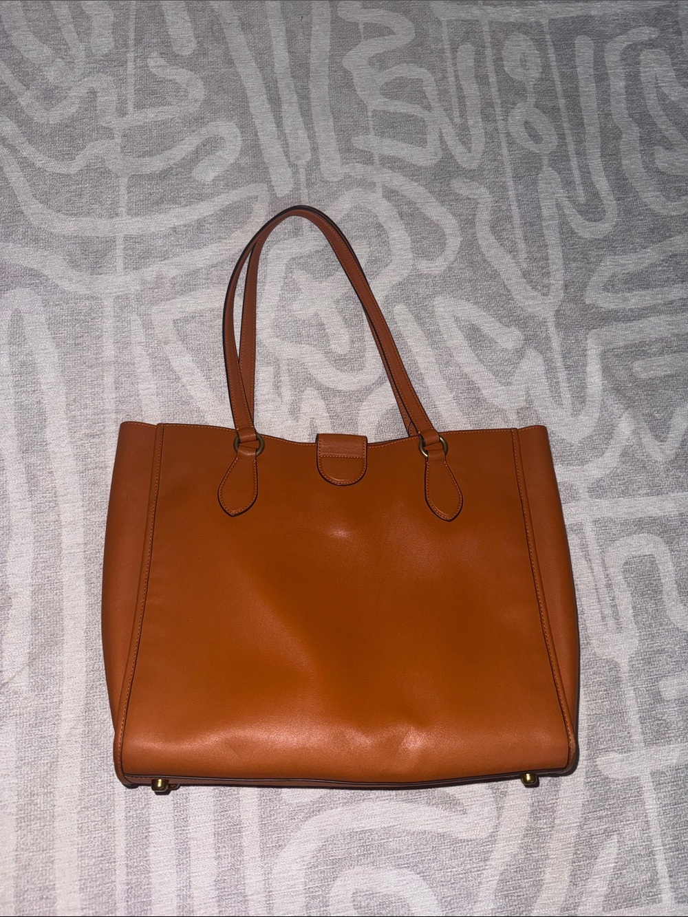 Coach Theo Tote Bag in Canyon - Picture 4 of 8